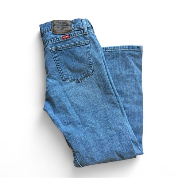 Mens Wrangler Regular Fit Stonewash Denim Jeans - Sz 30 x 30 - Picture 3 of 3